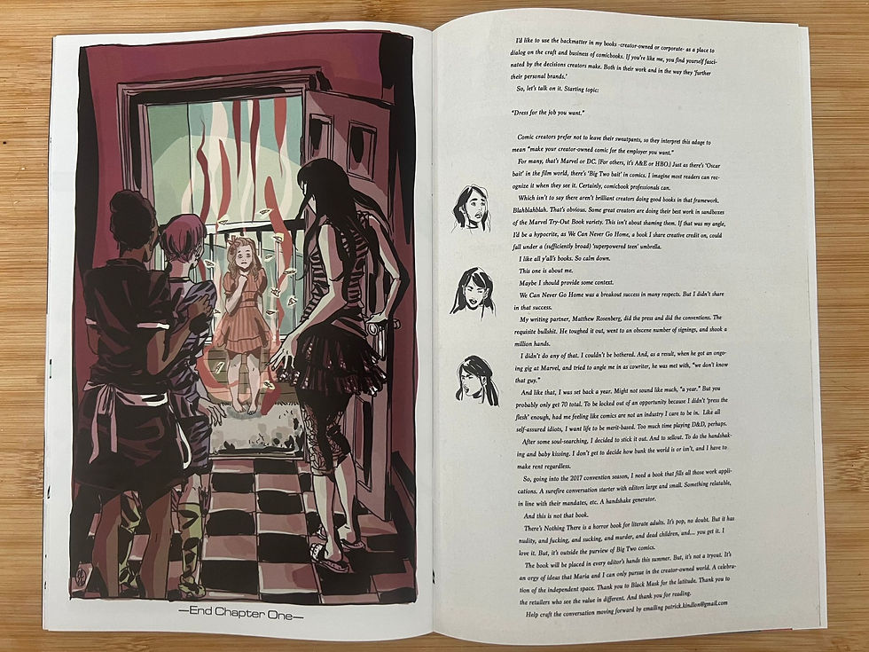 There’s Nothing There #1 Pages 26-27