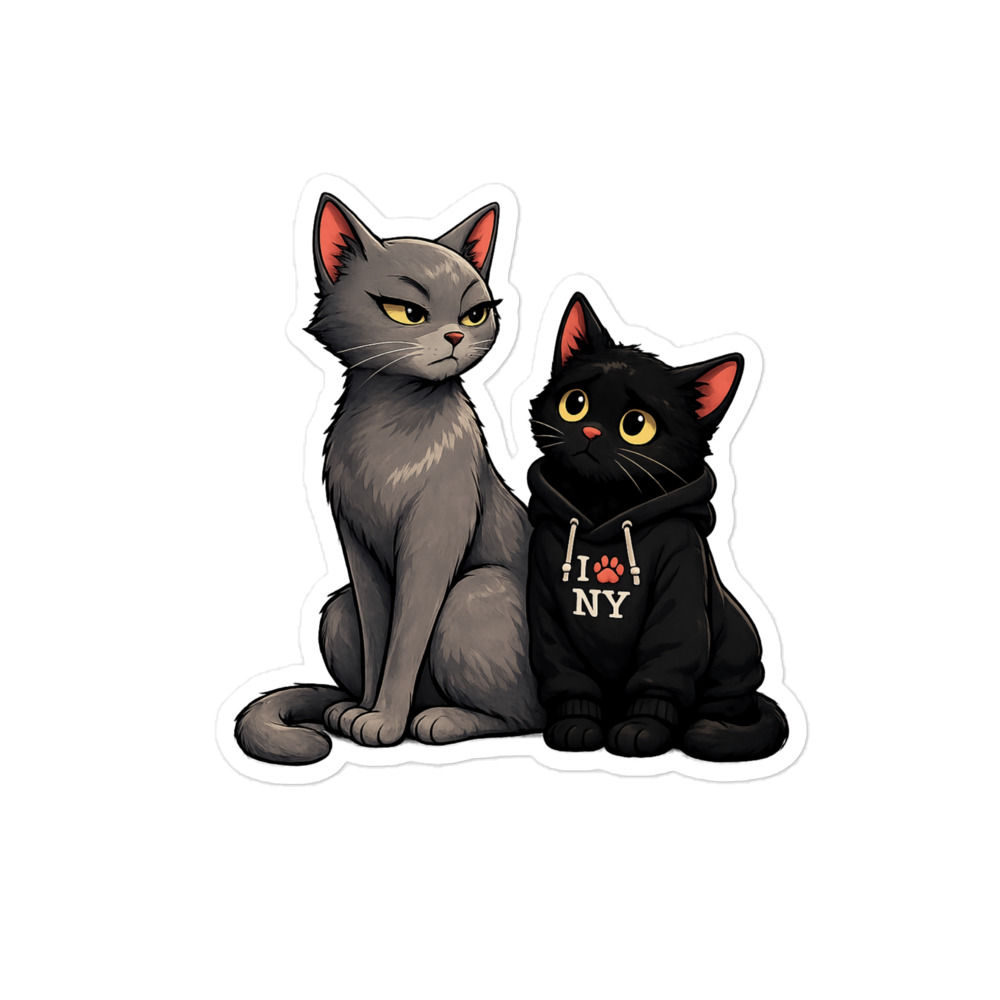 Remy & Saskia Classic Vinyl Sticker