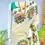 Thumbnail: Mural Mayura Kerala Tissue Saree with Blouse front view