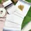 Thumbnail: Coffee Stripe Designer Kasavu Kara Cotton Setmundu top view
