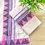 Thumbnail: Temple Designer Multicolor Pure Cotton Setmundu partially folded view