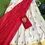 Thumbnail: Thechipoo Embroidery Kasavu Dhavani Set top view