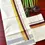 Thumbnail: Coffee Kasavu Kara Premium Cotton Double Mundu Dhoti