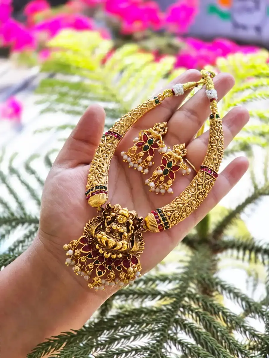 Lakshmi Necklace Set main view