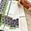 Thumbnail: Flower Temple Designer Pea Green  and Gentle Grape Pure Cotton Setmundu zoom view