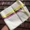 Thumbnail: Golden Kathakali Feather Blue & Pink Kasavu Cotton Double Mundu Dhoti side view