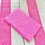 Thumbnail: Pink Pure Cotton Setmundu with Blouse zoom view