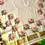Thumbnail: Pink Rose Motif Kasavu Tissue Saree with Blouse main view