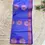 Thumbnail: Double Shade Blue Flower Zari  Pure Soft Silk Saree body design view