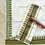 Thumbnail: Coffee Brown and Pea Green Floral Designer Pure Cotton Setmundu opened top view