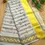 Thumbnail: Black Bloom Designer Kasavu Tissue Saree