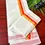 Thumbnail: Mittai Orange Kasavu Kara Premium Cotton Double Mundu Dhoti