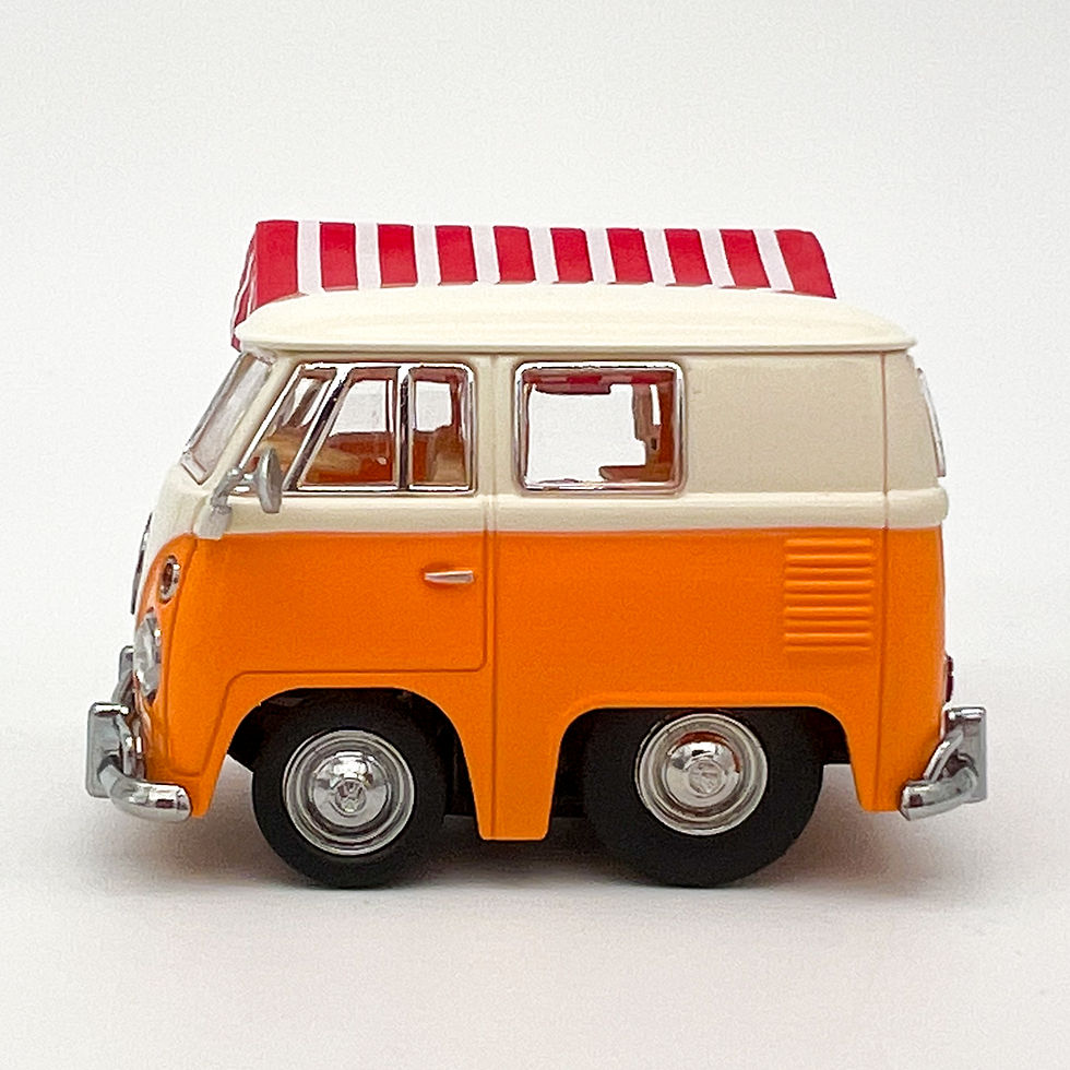 Thumbnail: TinyQ Uno-Series 16 - Volkswagen T1 Transporter (Amber)