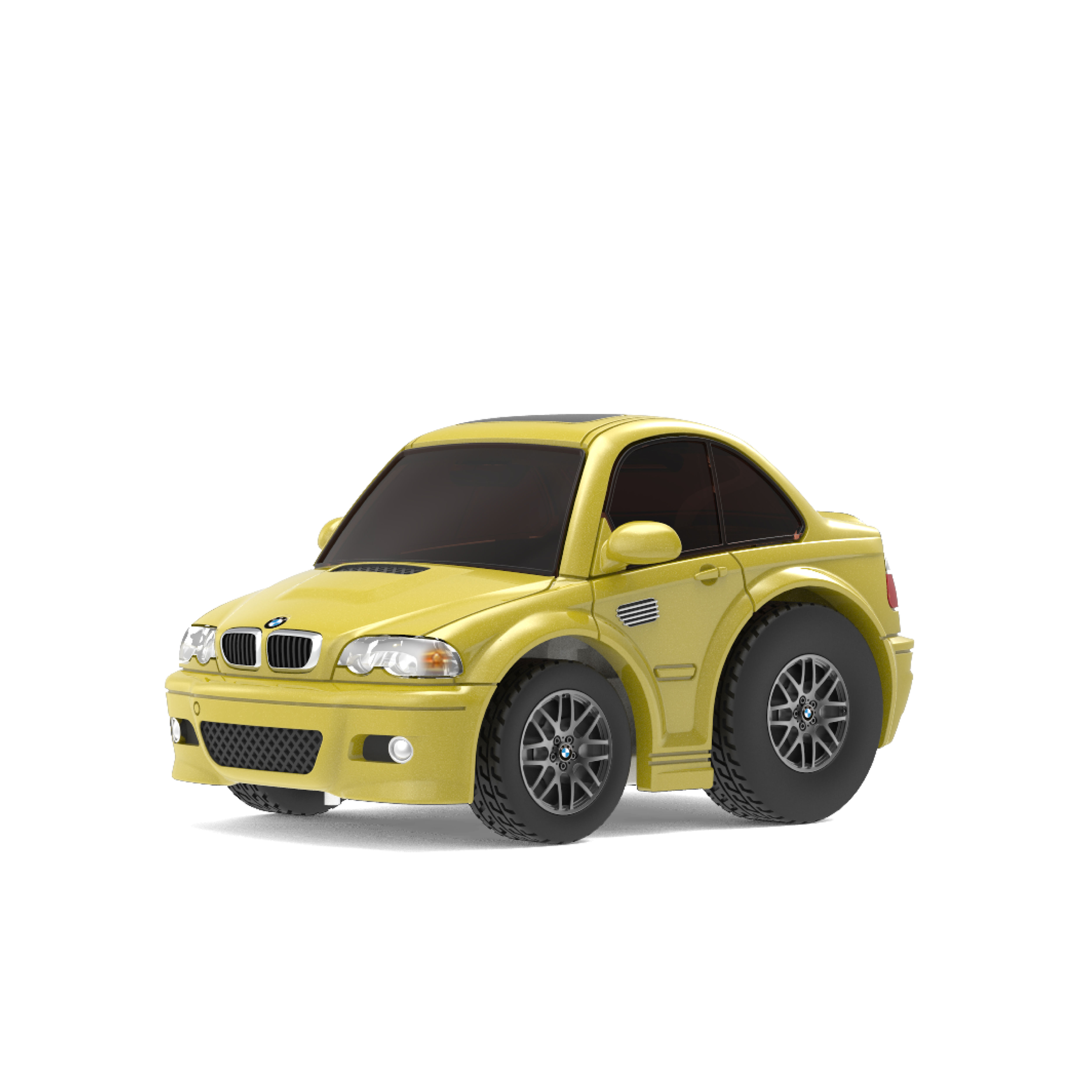 Tiny Q Pro-Series 05 - BMW M3 E46 (Phoenix Yellow)