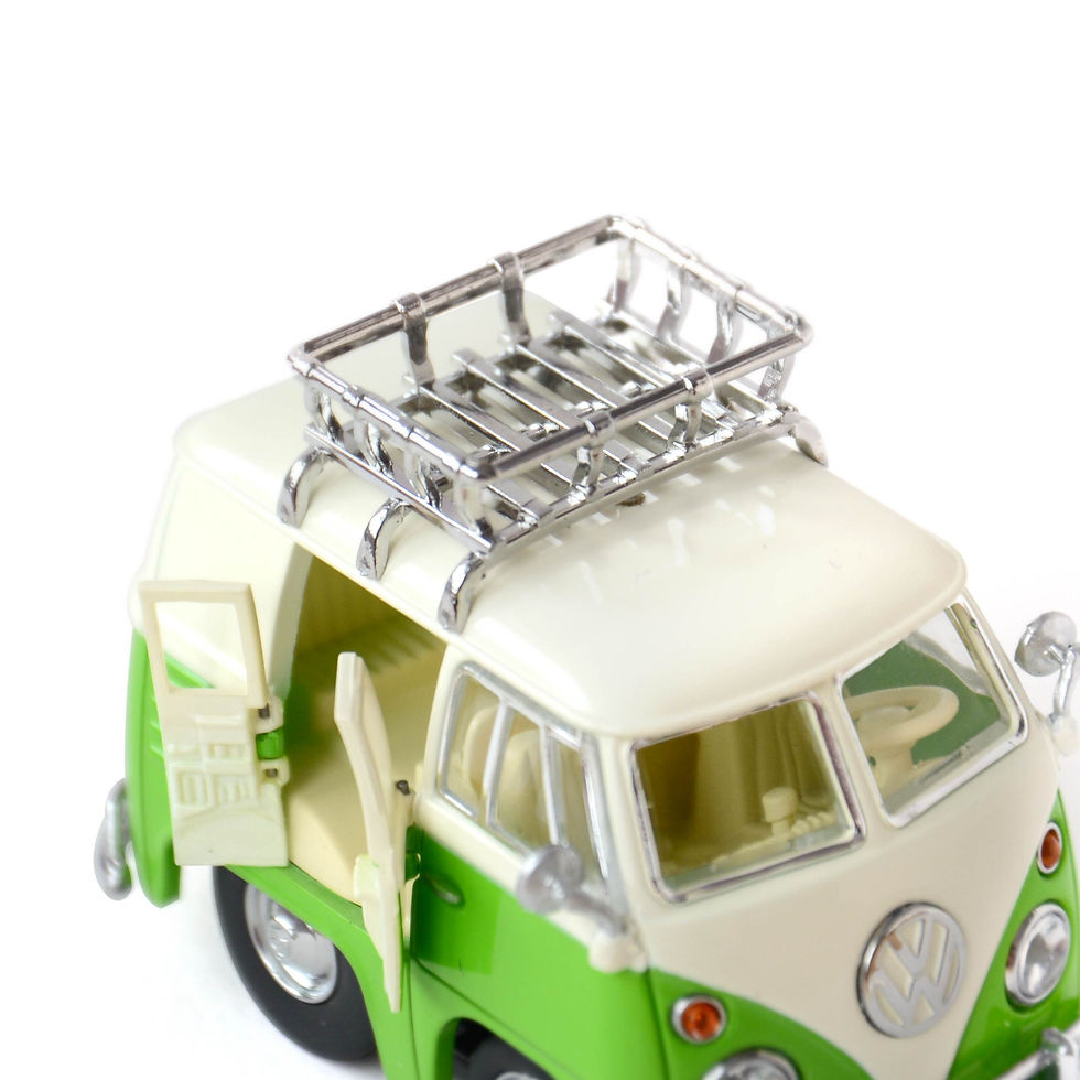 Thumbnail: TinyQ Uno-Series 16 - Volkswagen T1 Transporter (Lime Green)