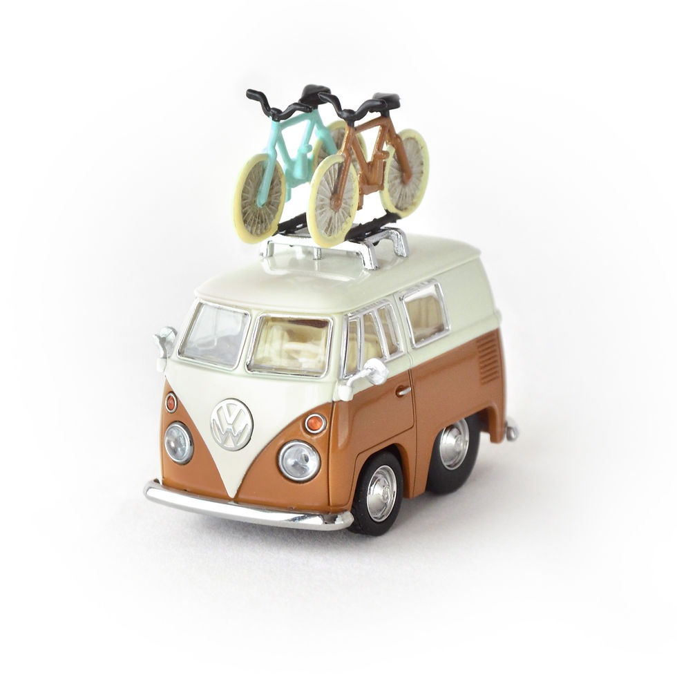 Thumbnail: TinyQ Uno-Series 16 - Volkswagen T1 Transporter (Brown Beige)