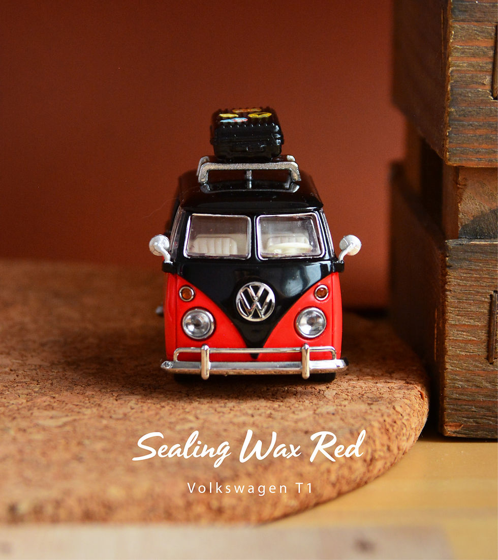 Thumbnail: TinyQ Uno-Series 16 - Volkswagen T1 Transporter (Sealing Wax Red)
