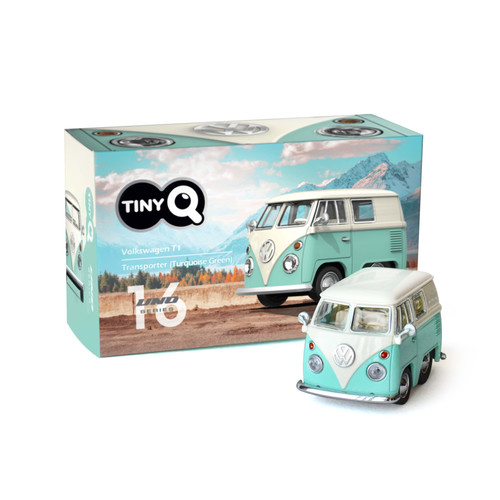 TinyQ Uno-Series 16 - Volkswagen T1 Transporter (Turquoise