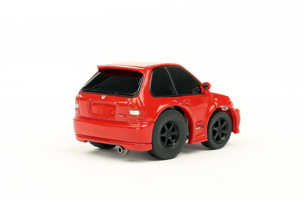 Thumbnail: TINY Q Pro-Series S02 - Civic EK9 (Red/Carbon-Fiber)