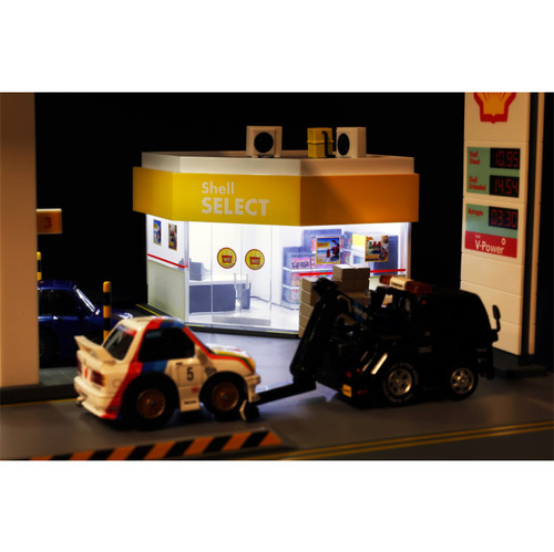 BQ-08 Shell Petrol Station Diorama | mysite
