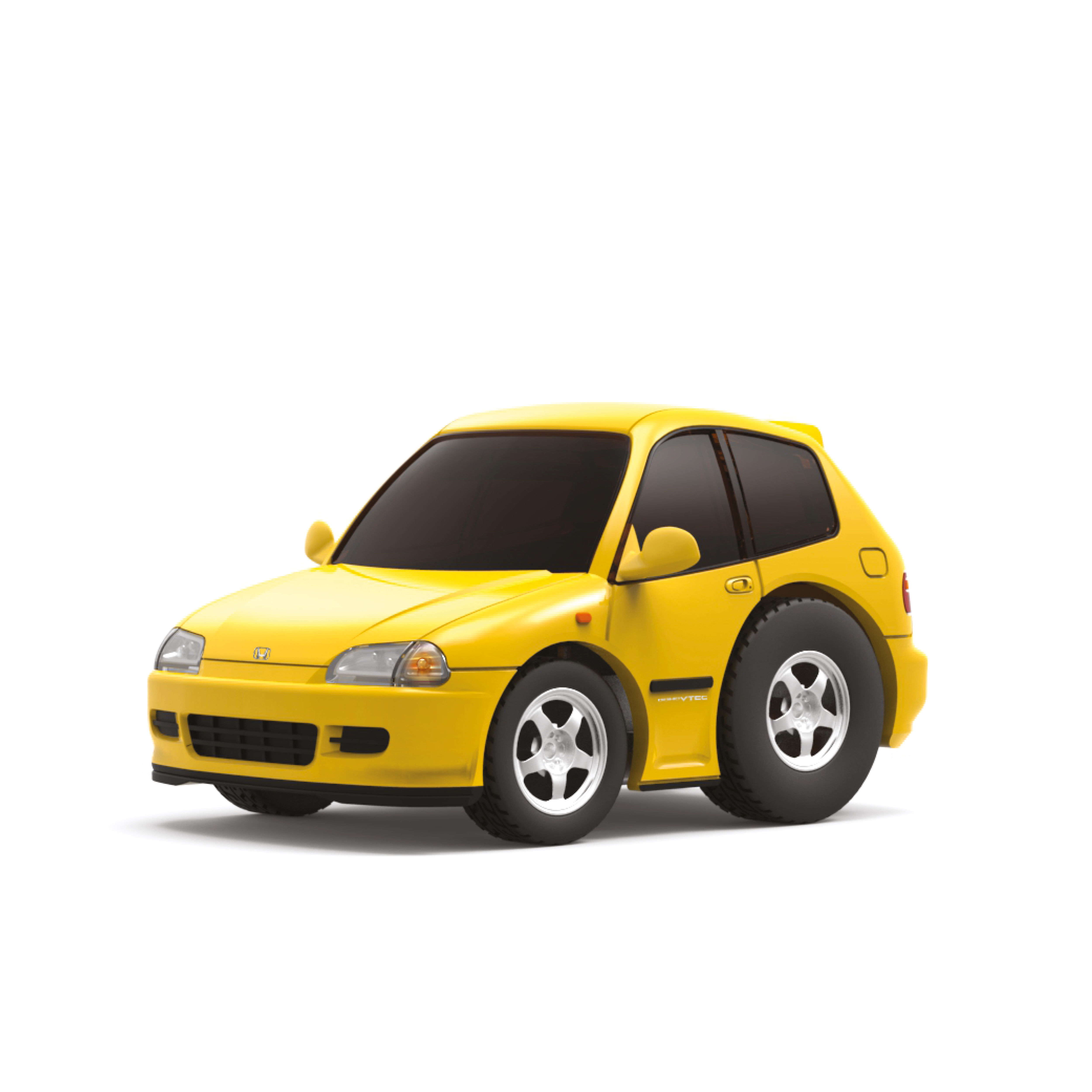TINY Q Pro-Series 01 - Honda Civic EG6 (Yellow)