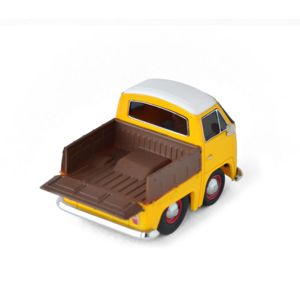 Thumbnail: TinyQ Uno-Series 17 - Volkswagen T2 Pickup Truck (Rallye Yellow)