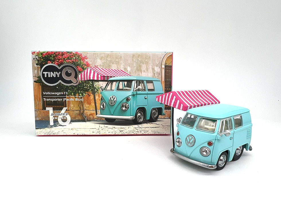 Thumbnail: TinyQ Uno-Series 16 - Volkswagen T1 Transporter (Pacific Blue)