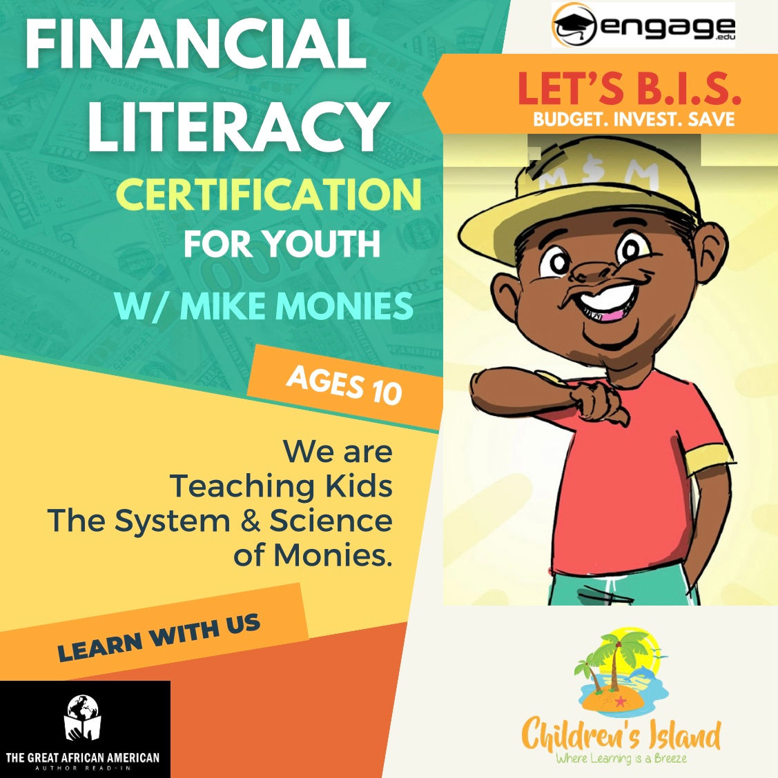 Mike Monies Financial Literacy Camp & Certification for Youth