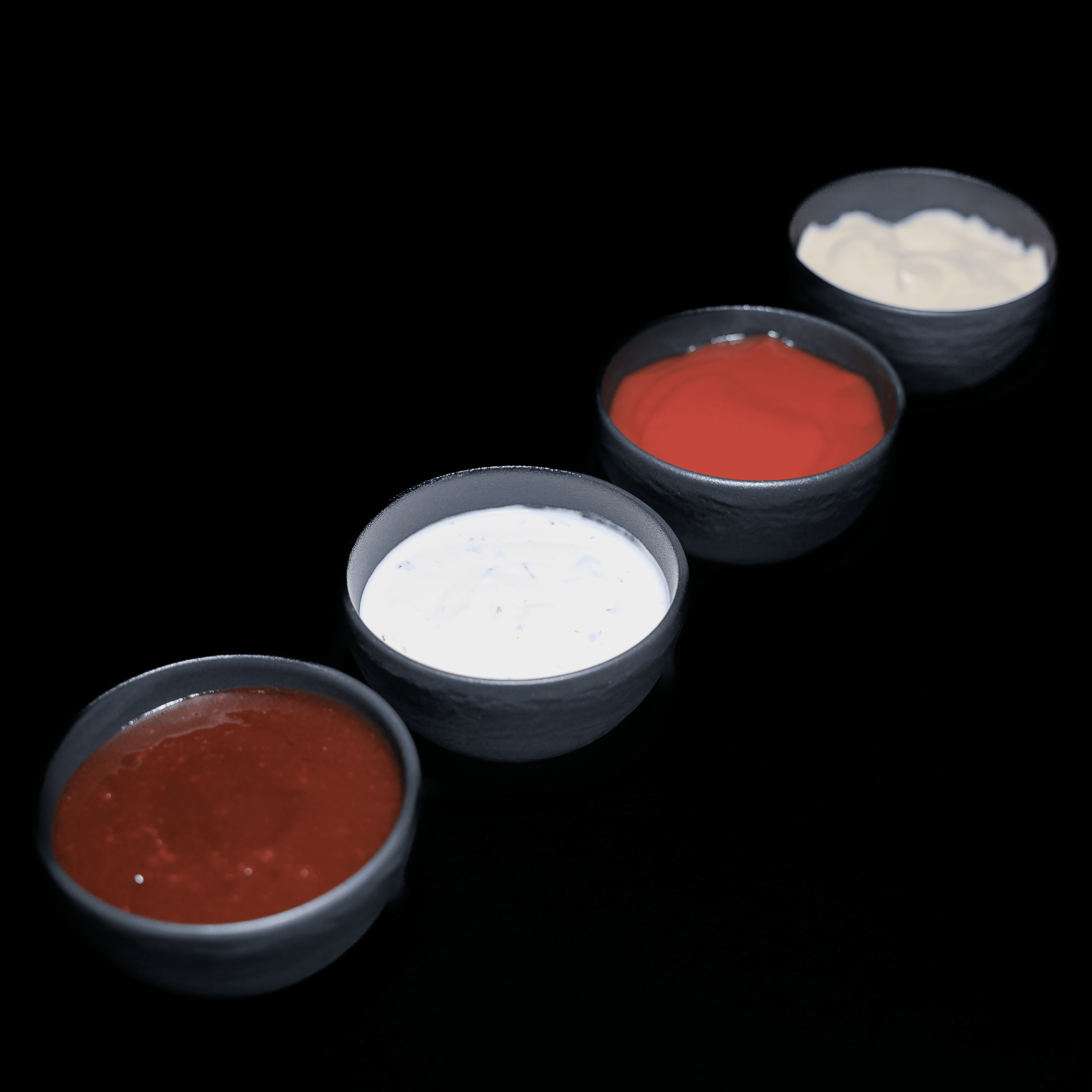 Arranged Food and Objects