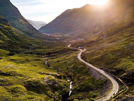 On the road again - Route