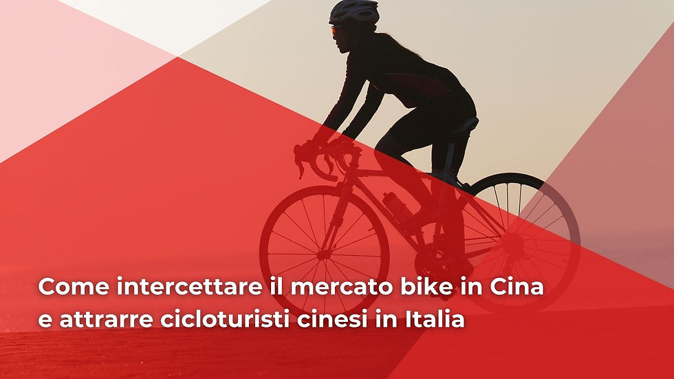 Come intercettare il mercato bike in Cina e attrarre cicloturisti cinesi in Italia