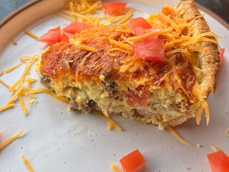 Cheeseburger Quiche