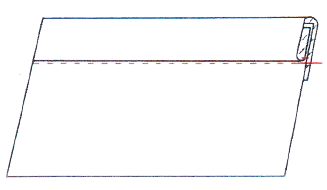 18. Lahtise lõikeservaga rullkandi palistus