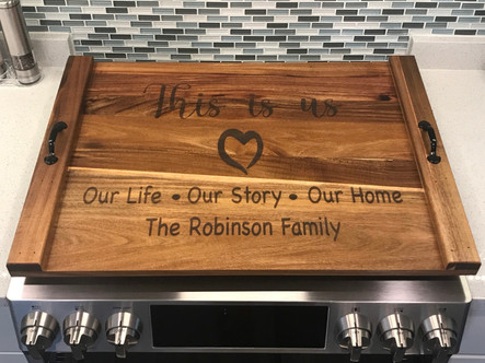 Noodle board, kitchen, gift, wedding, new home, realtors, real estate gift,