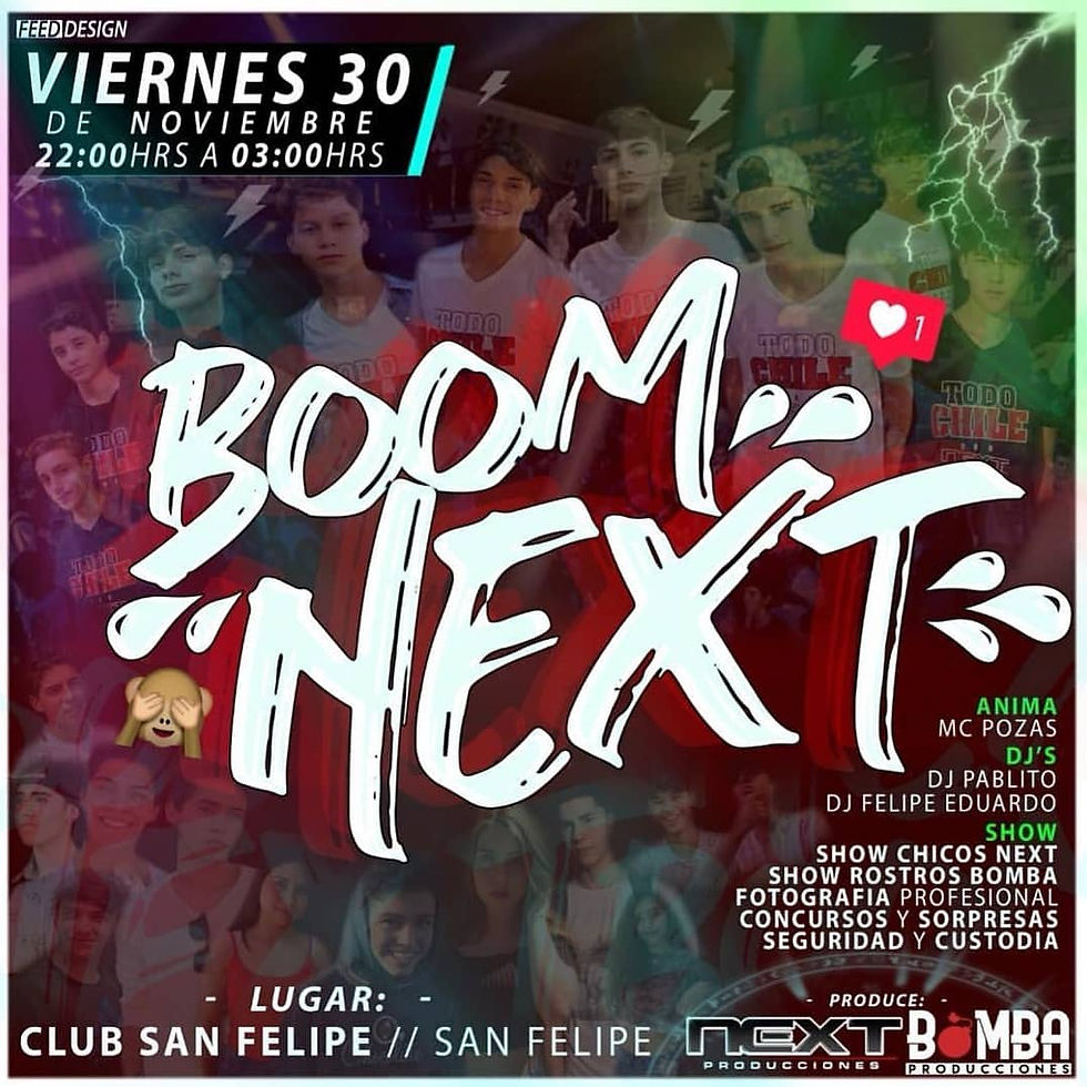 Fiesta Next Tour SAN FELIPE 2018