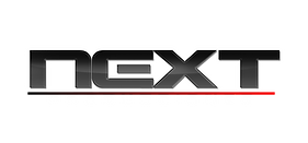 Logo oficial Next Producciones, productora de eventos  
