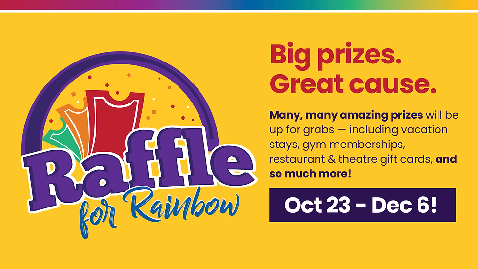 Raffle for Rainbow 2026!