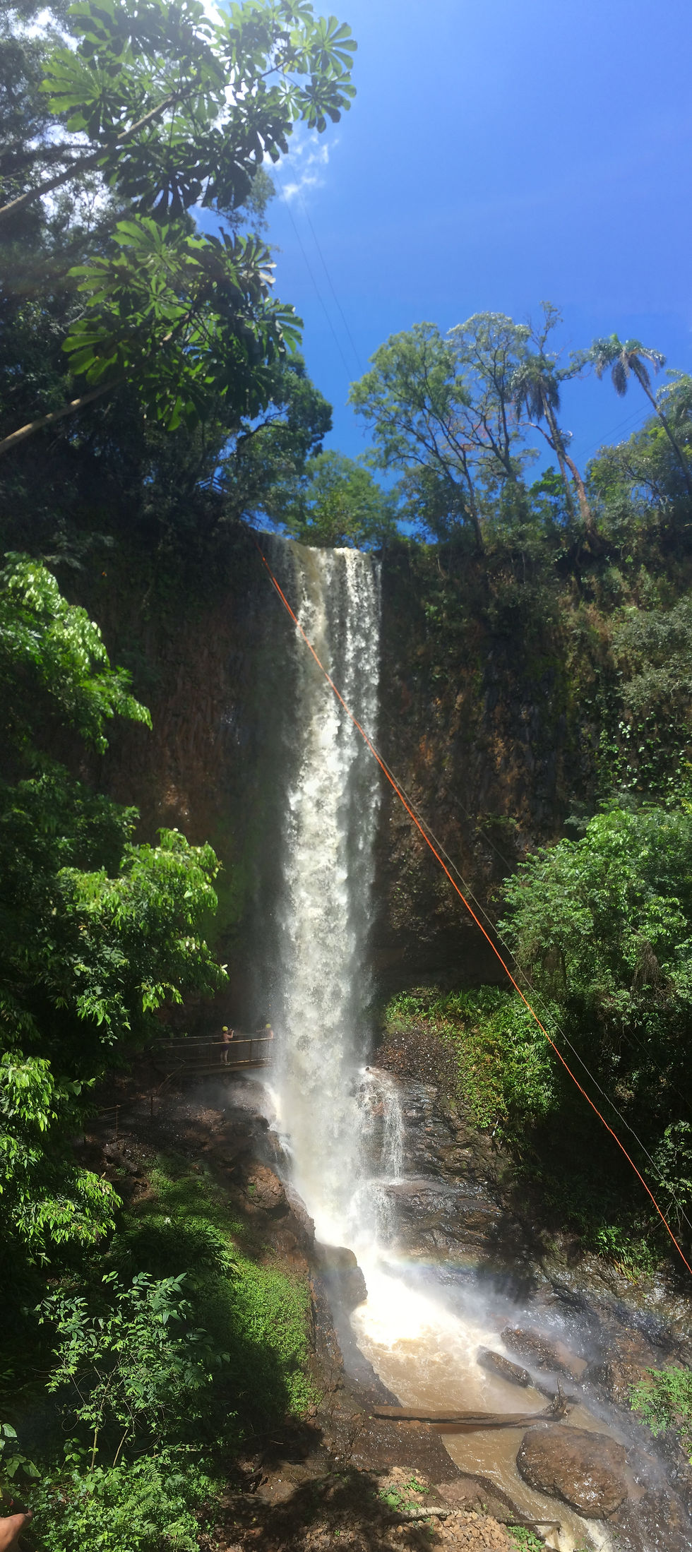 Foto tirada com Iphone 5s em uma cachoeira Cassorova em Brotas/SP.