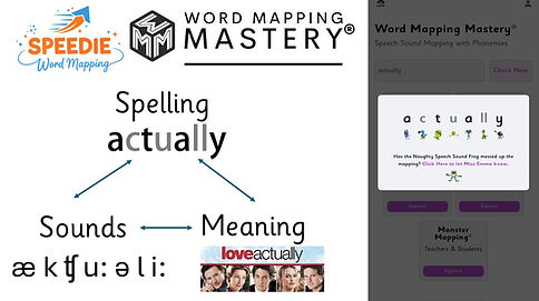 Mapped Words - actually