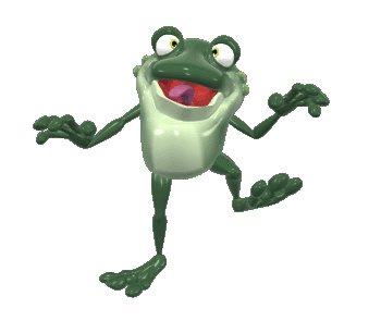The Naughty Speech Sound Frog puppet!