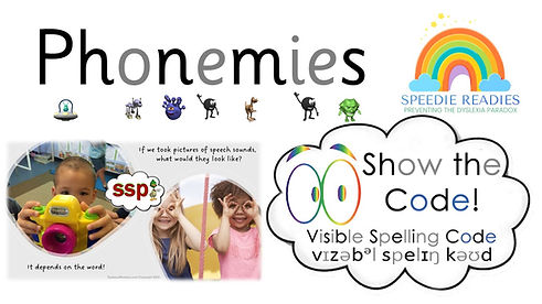 Phonemies Show the Code - The Code Becomes Visible to ALL