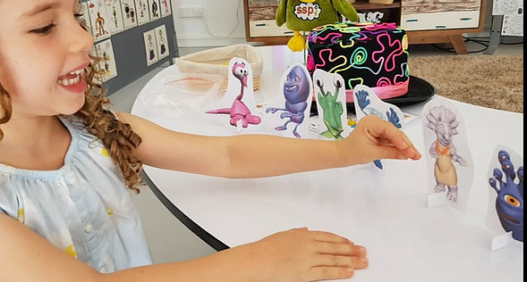 Blending with Duck Hands and Speech Sound Monsters