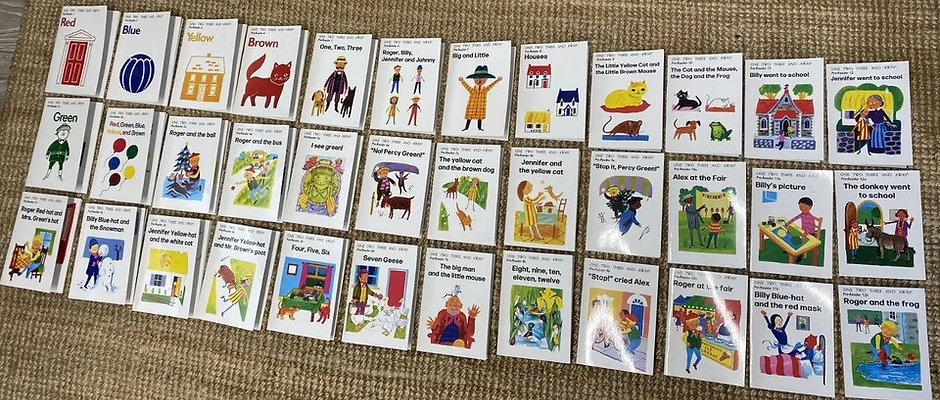 1,2,3 and Away! Pre-Readers 1 - 12, 1A - 12A, 1B - 12B