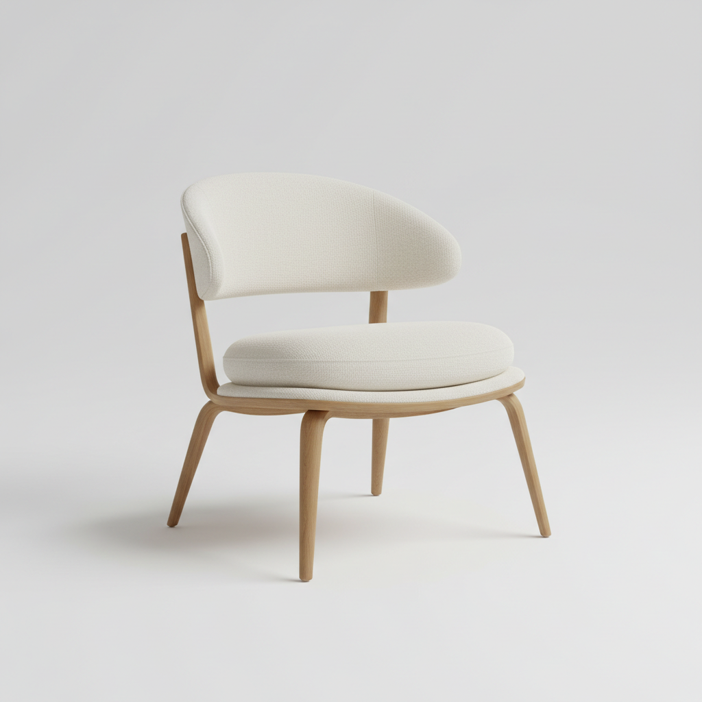 Upholstered Lounge Chair