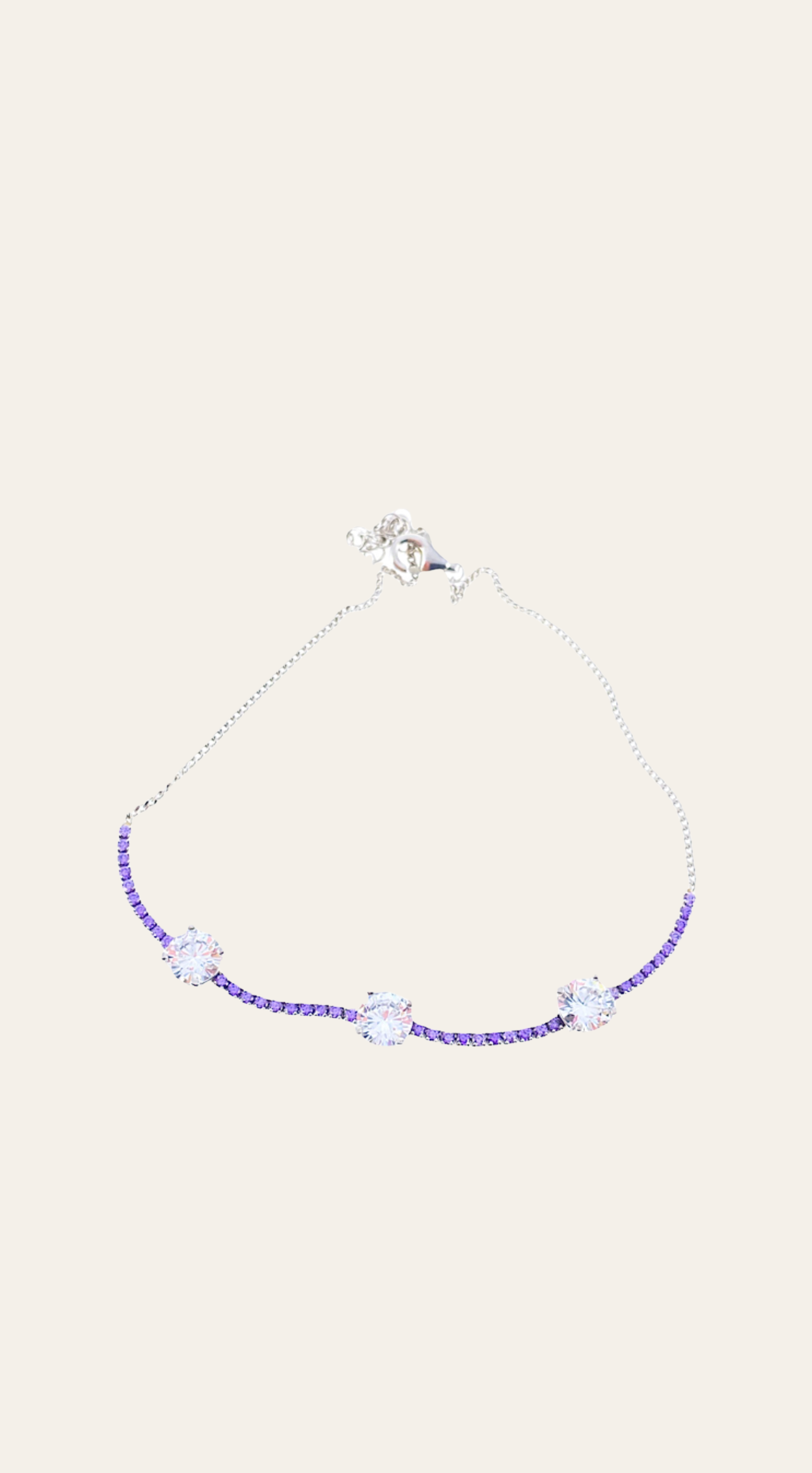 خلخال زركون درجة الماس