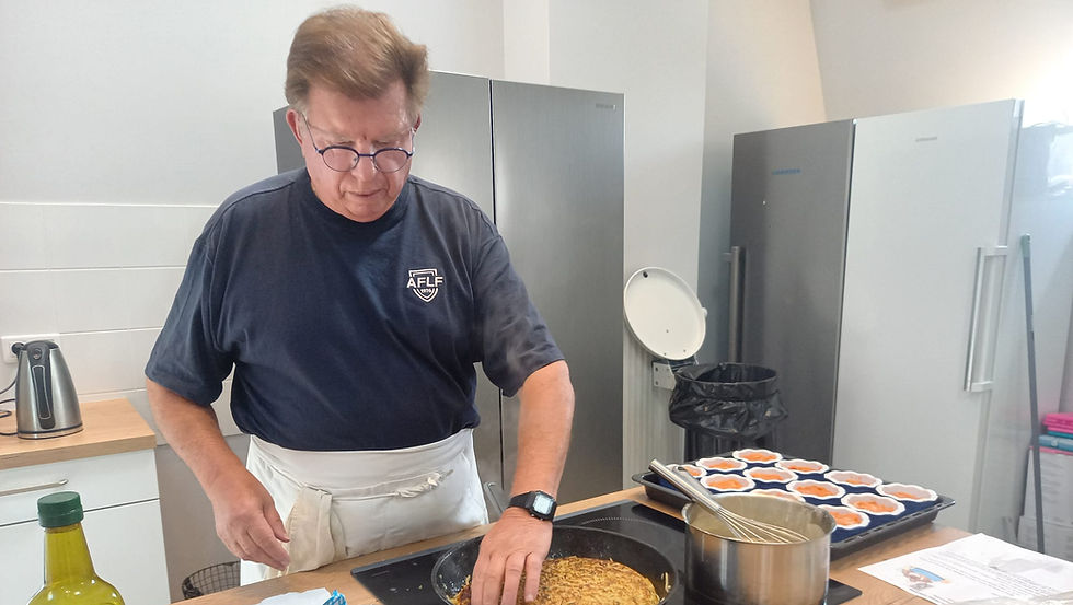 Atelier cuisine animé par Alain du 21 mai 2026