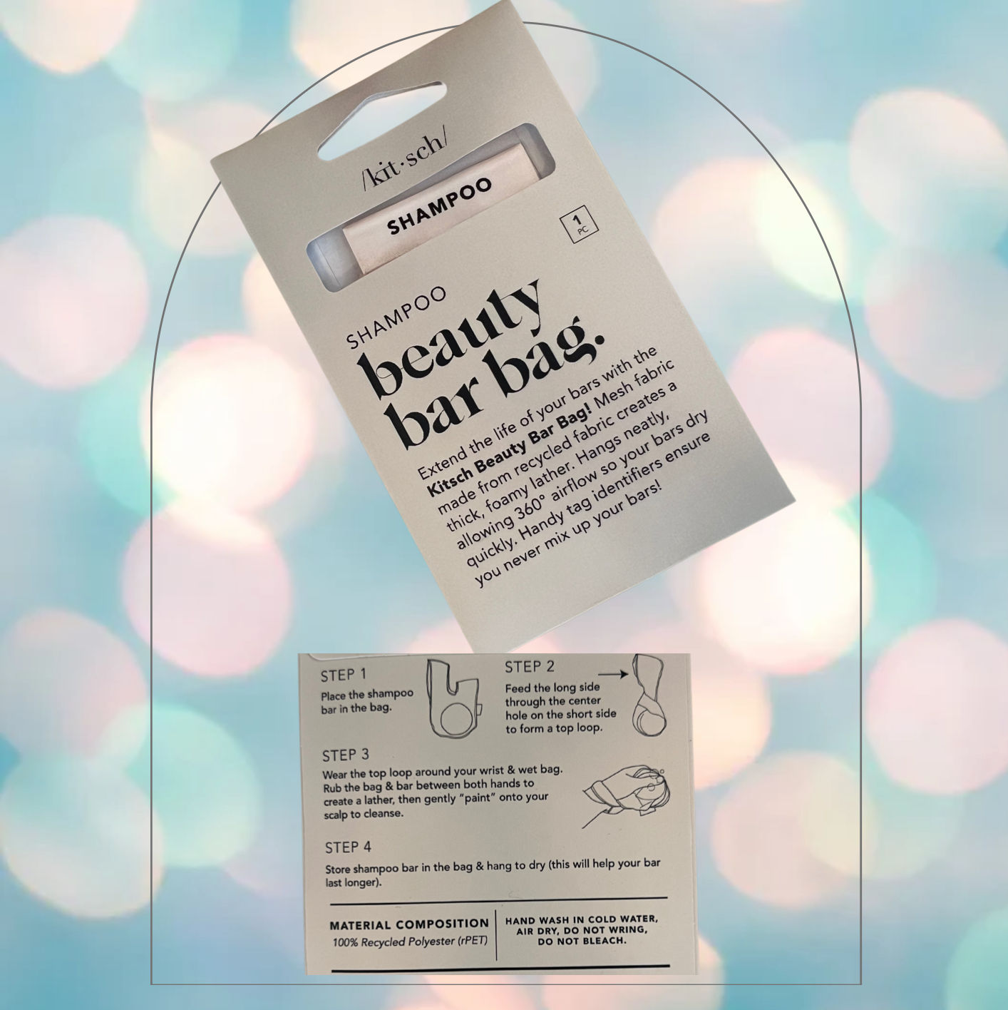 Sachet pour shampoing solide