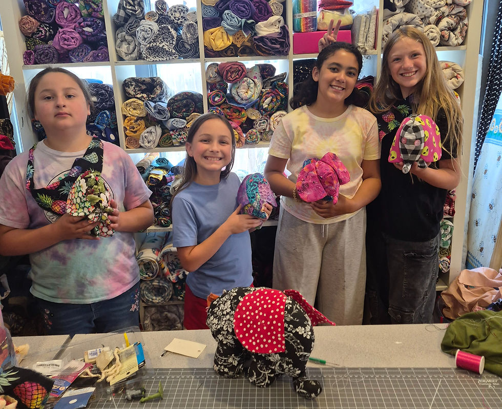 Don't Miss Out! Summer's Final Sewing Camps+ Early Bird Fall Savings 🧵