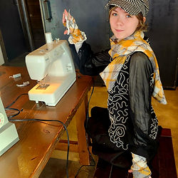 Finished sewing project created by a student in a kids sewing course