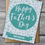 Thumbnail: Triangle & Circle Father's Day Card FD009